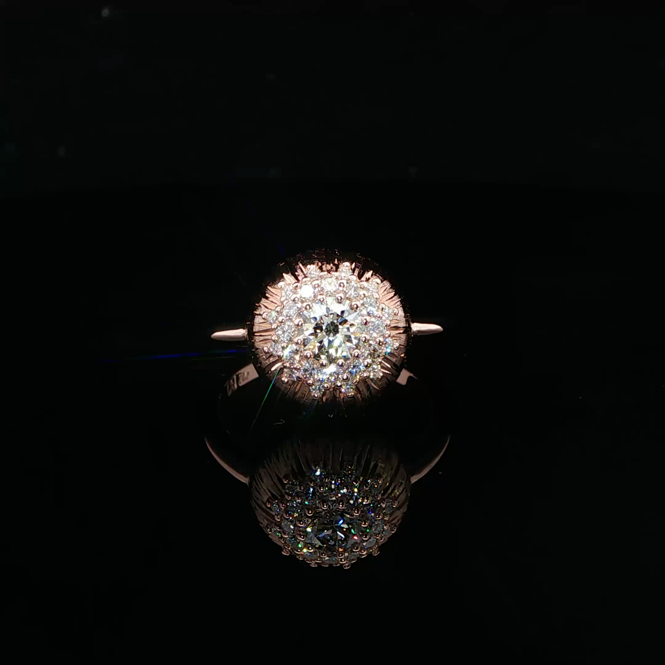 FLORAL DIAMOND RING