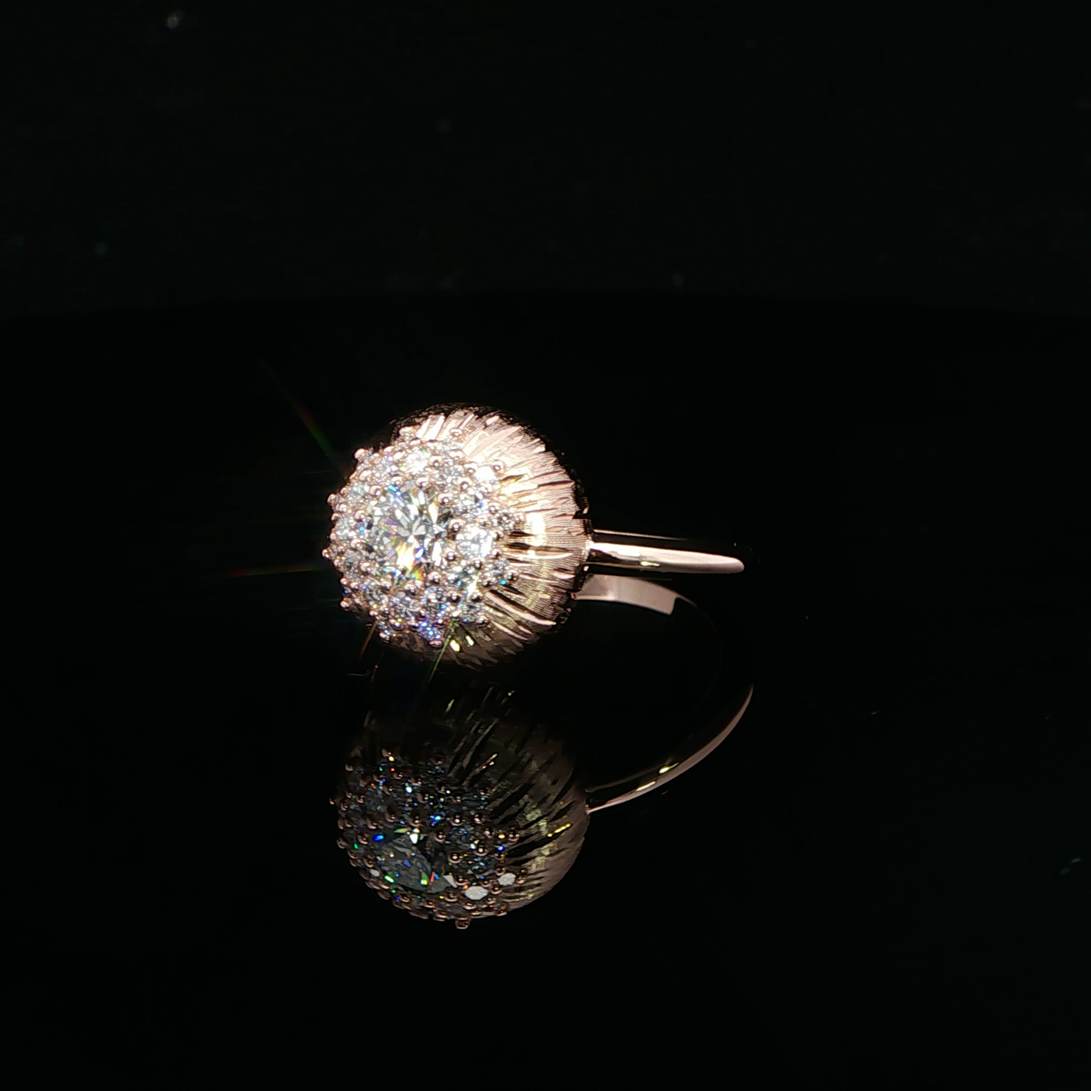 FLORAL DIAMOND RING