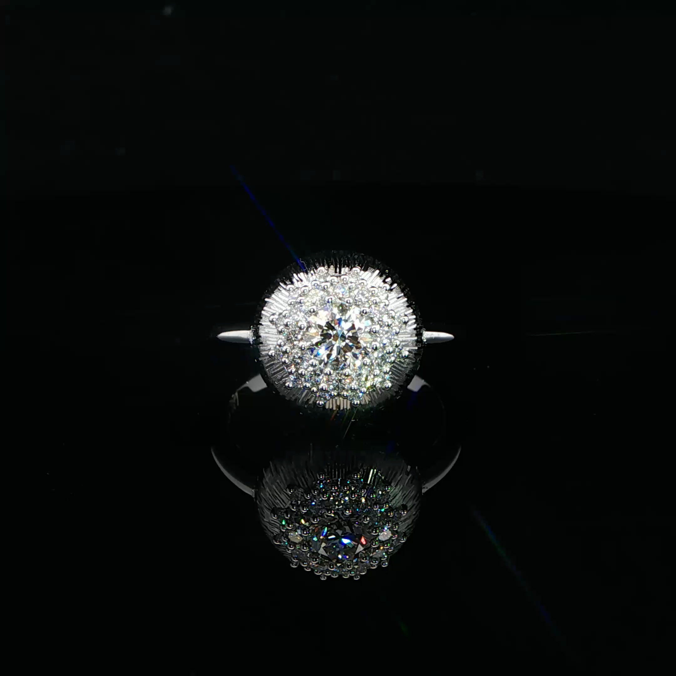 FLORAL DIAMOND RING