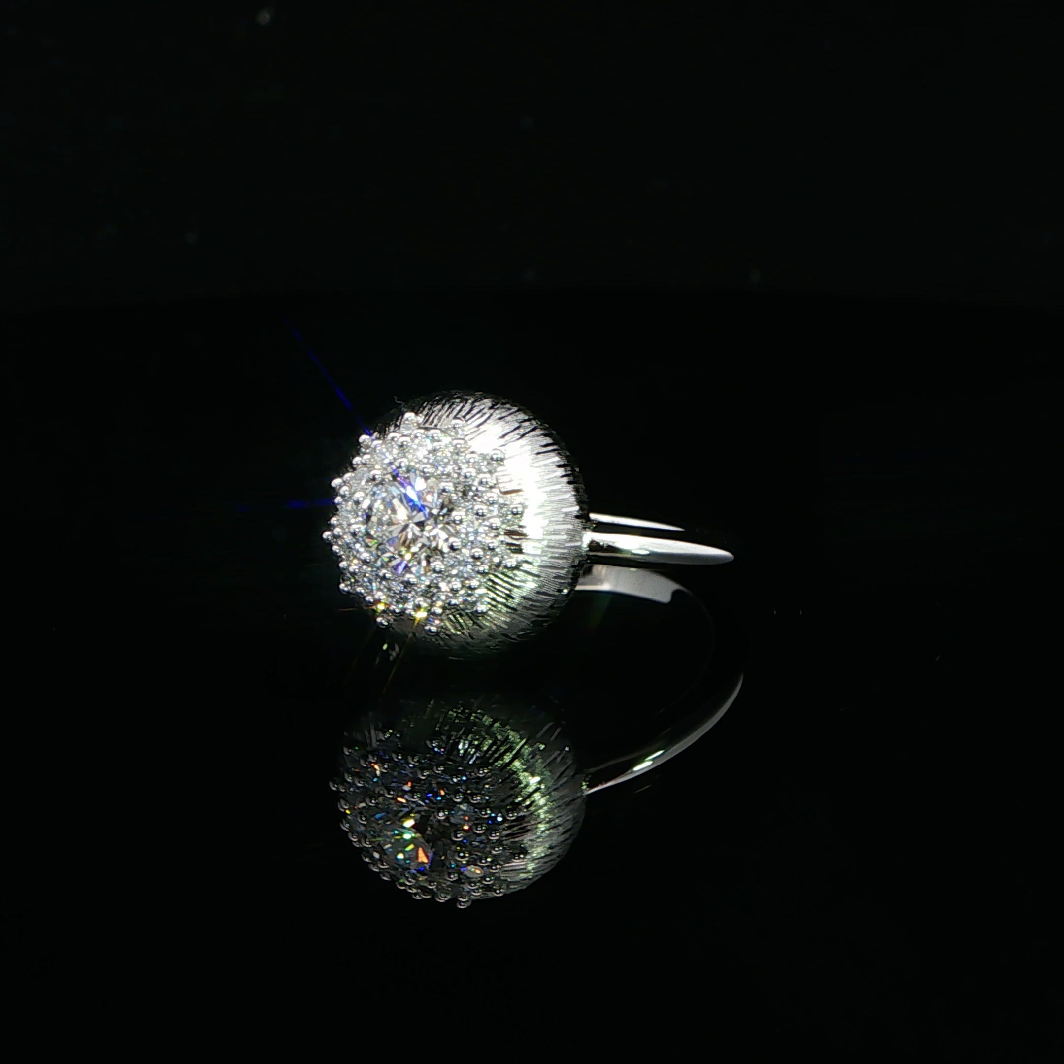 FLORAL DIAMOND RING